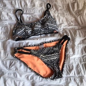 Aztec Print Bikini Swimsuit